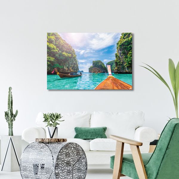 Tranh Canvas Vịnh Hạ Long Alila (60x90cm)