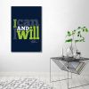Tranh Quote I Can And I Will Alila (60x90cm)
