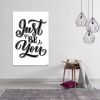 Tranh Quote Just Be You Alila (60x90cm)