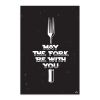 Tranh Quote May The Fork Be With You Alila (60x90cm)
