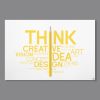 Tranh Quote Think Creative Alila (60x90cm)