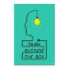 Tranh Quote Think Outside The Box Alila (60x90cm)