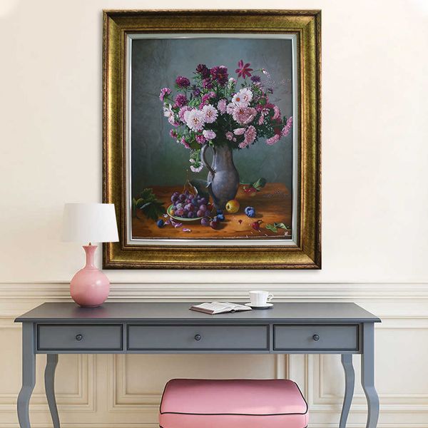 Tranh Sơn Dầu Hoa và Quả Alila (80x100cm)