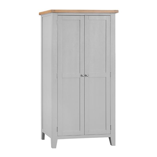 Tủ Quần Áo 2 Cánh TT Grey Collection (95 x 56 x 185 cm)