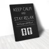 Tranh Canvas Quotes Keep Calm And Stay Relax (40x60cm - 50x75cm - 60x90cm)