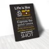 Tranh Canvas Quotes Life Is Like A Camera And Black (40x60cm - 50x75cm - 60x90cm)
