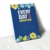 Tranh Canvas Quotes Everyday Is An Adventure Blue And Flower (40x60cm - 50x75cm - 60x90cm)