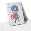 Tranh Canvas Hoạt Hình Captain America (40x60cm - 50x75cm - 60x90cm)