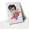 Tranh Canvas Hoạt Hình Superman (40x60cm - 50x75cm - 60x90cm)