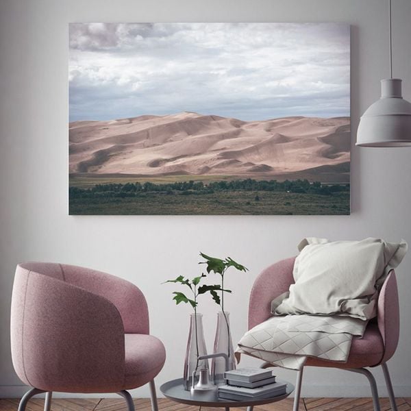 Tranh Canvas Đồi Cát Sa Mạc (40x60cm - 50x75cm - 60x90cm)