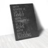 Tranh Canvas Quotes Having Somesome To Love Is A Family (40x60cm - 50x75cm - 60x90cm)