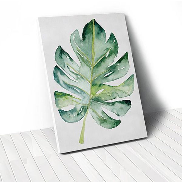 Tranh Canvas Lá Monstera (40x60cm - 50x75cm - 60x90cm)