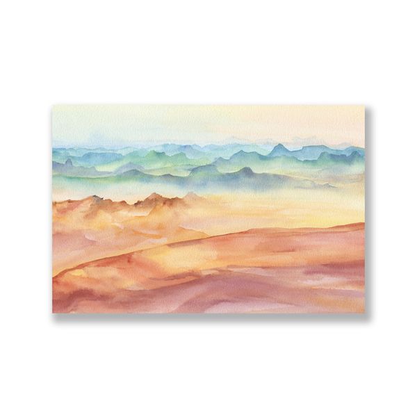Tranh Canvas Vùng Núi Cao Màu (40x60cm - 50x75cm - 60x90cm)