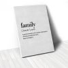 Tranh Canvas Quotes Family Meaning (40x60cm - 50x75cm - 60x90cm)