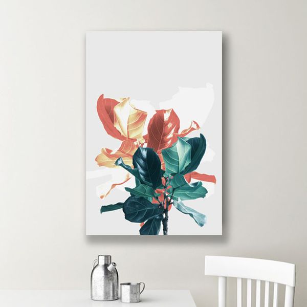 Tranh Canvas Nghệ Thuật Bàng Non Phân Màu (40x60cm - 50x75cm - 60x90cm)