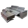 Sofa Thư Giãn Da Bò Chỉnh Điện 2m95 - 1933 Blue Grey