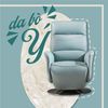 Ghế Sofa Đơn Da Bò Thư Giãn Chỉnh Điện 10 - 8118-31 Light Blue Alila