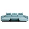 Sofa Thư Giãn Da Bò Chỉnh Điện 2m7 1936 8118-31 Light Blue Alila