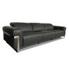 Sofa Thư Giãn Da Bò Chỉnh Điện 2m95 - 1810 6194-09 Dark Grey Alila