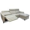 Sofa Thư Giãn Da Bò Chỉnh Điện Chữ L 2m6 YB919 -  304 Alila