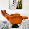 Ghế Sofa Đơn Da Bò Thư Giãn Chỉnh Điện 89 BN45 - Orange Alila