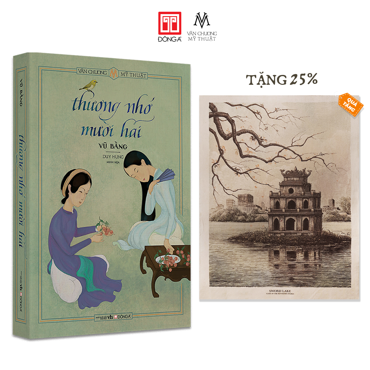 Thương nhớ mười hai (Tặng tranh giấy dó kích thước 14.8 x 20.5 cm. Số lượng có hạn)