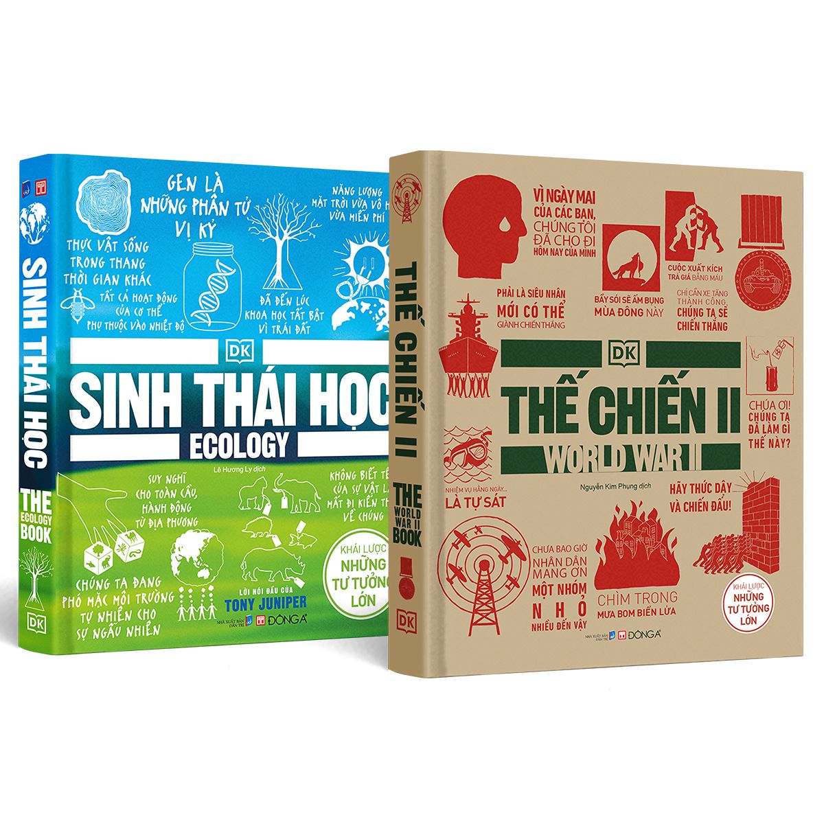 数量限定セール  Combo 2 cuốn Khái lược những tư tưởng lớn (Chủ đề Thế chiến ビジネス・経済