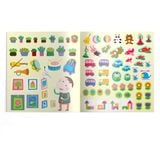 8 cuốn sticker sáng tạo (Cuốn lẻ và Combo)
