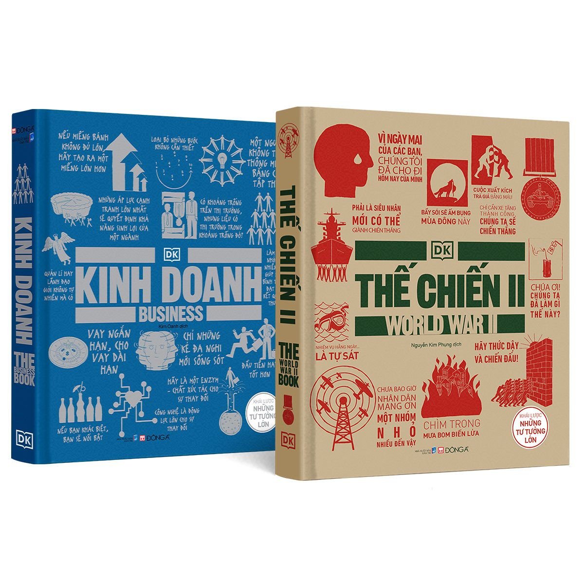 Khái lược những tư tưởng lớn ECONOMIC Combo 2 cuốn Khái lược những tư tưởng lớn (Chủ đề Thế chiến