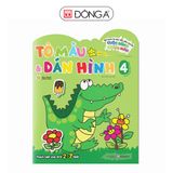 Bộ Tô Màu Và Dán Hình - Cuộc Sống Muôn Màu (Cuốn Lẻ Và Combo) - Bộ mới 2024