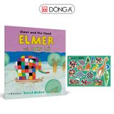 Combo 4 cuốn Elmer (Song ngữ Anh - Việt) - Tặng 4 sticker đồng bộ