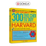 Combo 2 Cuốn 300 Câu Đố và 300 Trò Chơi Tư Duy Của Sinh Viên Trường Đại Học Harvard (tặng kèm sổ tay trị giá 90.000đ)