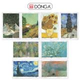 Combo 8 postcards Danh họa (Van Gogh và Monet)