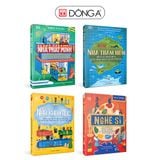 Combo 4 cuốn Những câu chuyện thú vị và phi thường từ các nhân vật truyền cảm hứng