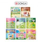 8 cuốn sticker sáng tạo (Cuốn lẻ và Combo)
