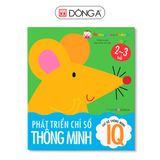 Bộ Miếng Dán Thần Kì - Phát Triển Chỉ Số IQ - CQ - EQ Cho Trẻ Từ 2-5 Tuổi (Cuốn Lẻ)