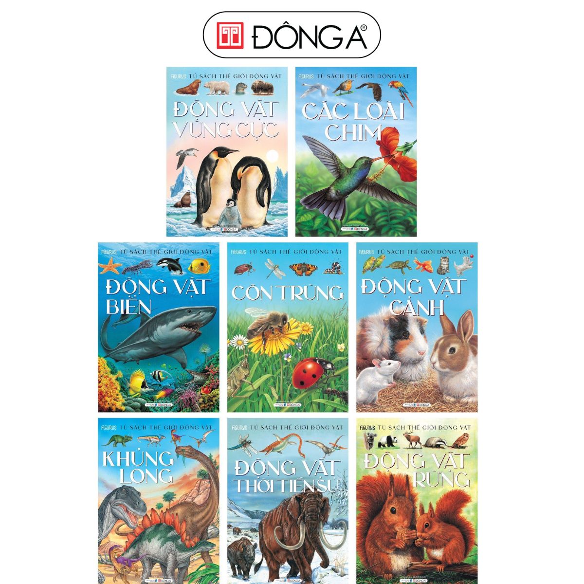 Bộ Tủ Sách Thế Giới Động Vật (Cuốn Lẻ Và Combo)