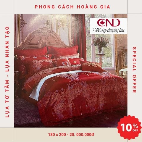 Bộ ga gối - Phong Cách Hoàng Gia