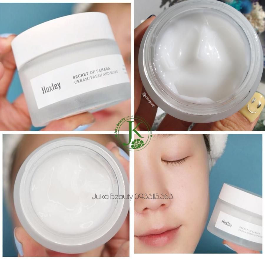  Kem Dưỡng ẩm Dạng Gel Huxley Cream; Fresh And More 50ml 