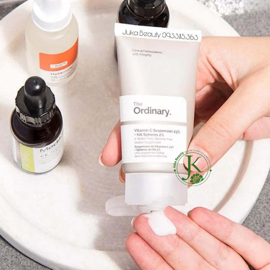  Kem dưỡng sáng da, chống lão hóa The Ordinary Vitamin C Suspension 23% + HA Spheres 2% (30ml) 