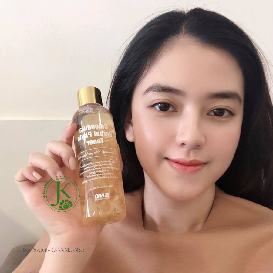  Nước Hoa Hồng Chiết Xuất Hoa Cúc Tươi SNO Calendula Herbal Phyto Toner 200ml 