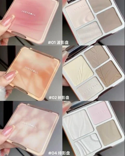  Phấn Tạo Khối & Bắt Sáng Judydoll Highlight & Contour 9g 