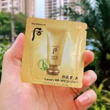  Sample kem lót The Whoo Luxury BB Cream SPF20/PA++ 1ml 