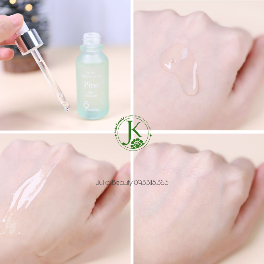  (SALE) Tinh chất Cấp ẩm, Làm Sáng Da 9Wishes Ampule Serum 