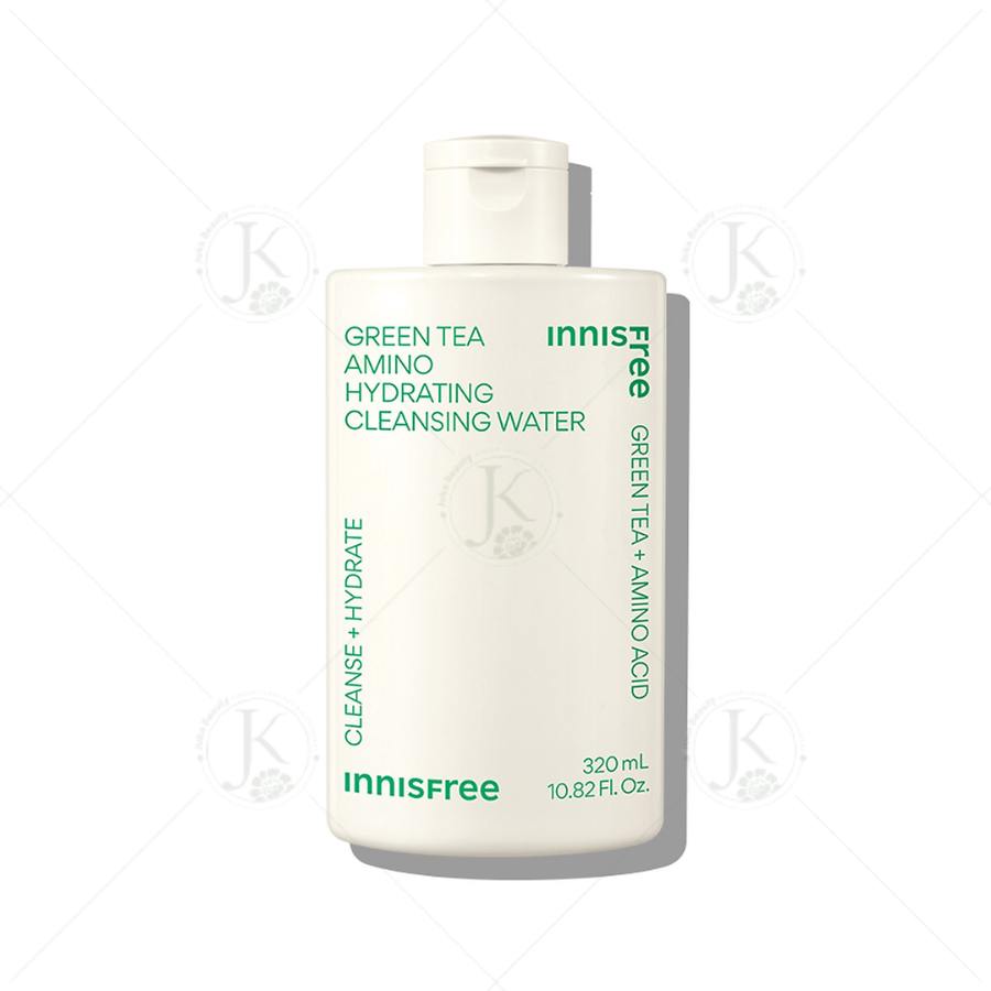 PHIÊN BẢN 2023 Nước Tẩy Trang Dưỡng Ẩm Innisfree Green Tea Amino Hydrating Cleansing Water 320ml