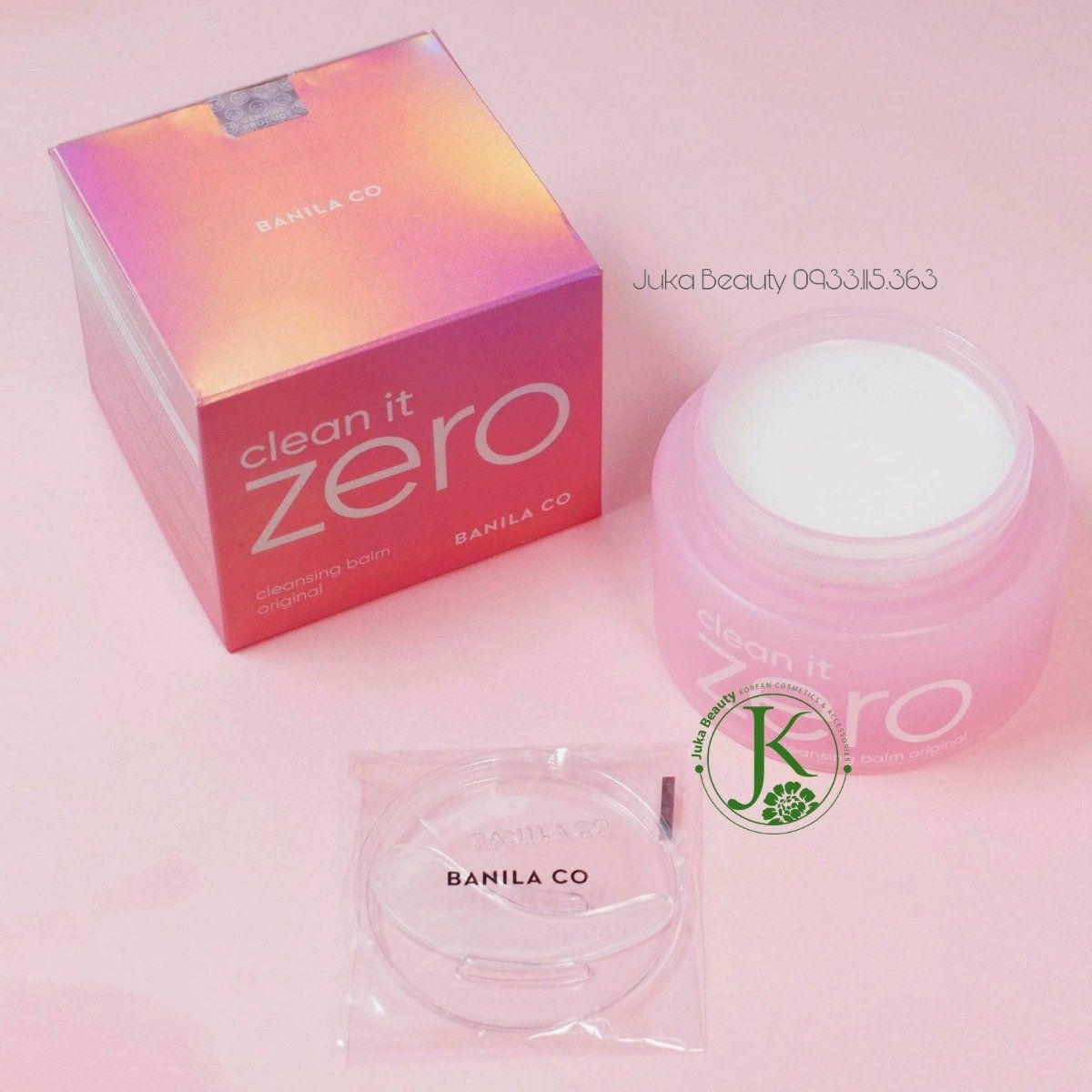  Sáp Tẩy Trang Sạch Sâu, Dưỡng ẩm Banila Co Clean It Zero Cleansing Balm Original (Hồng) 