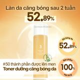  Nước Hoa Hồng Dưỡng ẩm, Căng Bóng Da Numbuzin Super Glowing Essence Toner No.3 200ml 