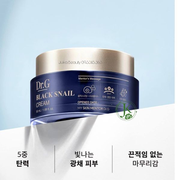  Kem Dưỡng Ốc Sên, Chống Lão Hóa DR.G Black Snail Cream 