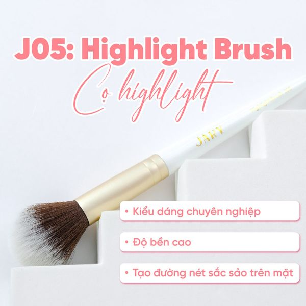  Cọ Tán Phấn Bắt Sáng Jary Highlight Brush J05 
