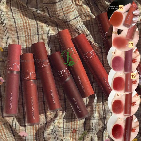  Son Kem Lì Romand Zero Velvet Tint 5.5g 